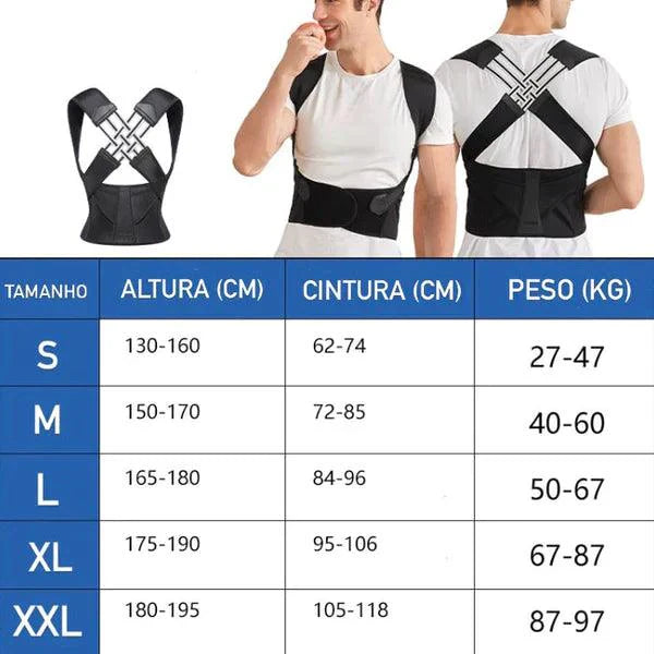 Chaleco Corrector De Postura Ortopédico